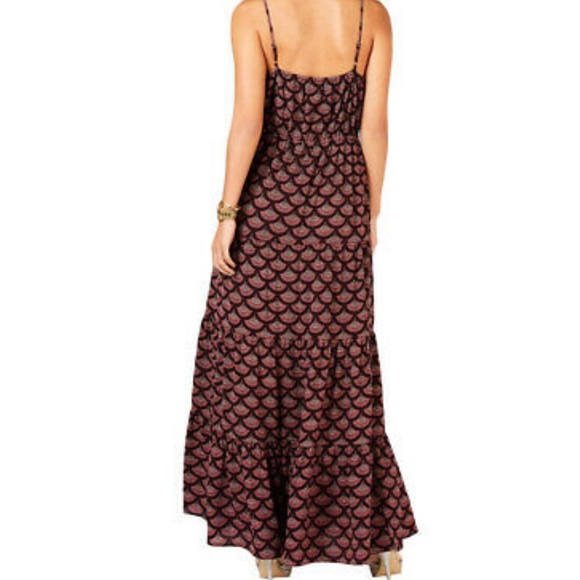 Michael Kors Scalloped Chandelier Maxi Dress, Sz M - Picture 2 of 11